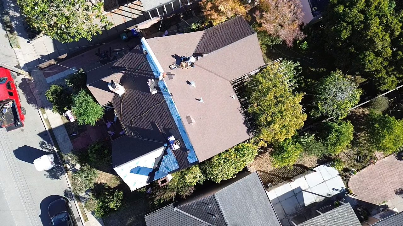 Roof plane detail in Santa Rosa