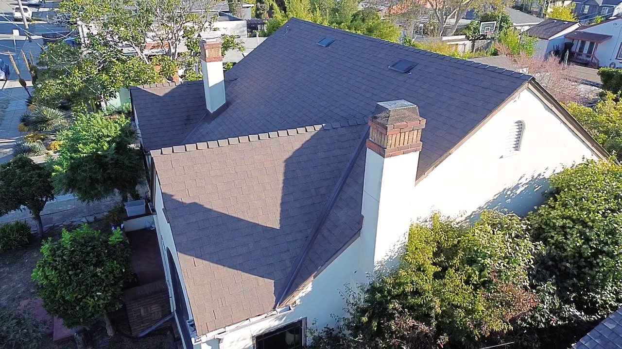 Roof surface nearing completion in Santa Rosa